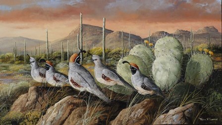 Panther Peak Covey by Trevor V. Swanson art print