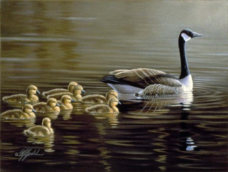 Leading The Way by Wilhelm J. Goebel art print