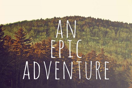 An Epic Adventure by Vintage Skies art print