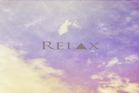 Relax by Vintage Skies art print