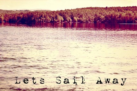 Sail Away by Vintage Skies art print