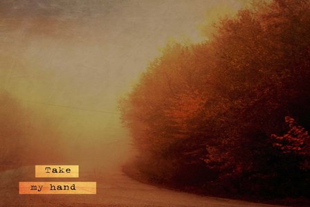 Take My Hand by Vintage Skies art print