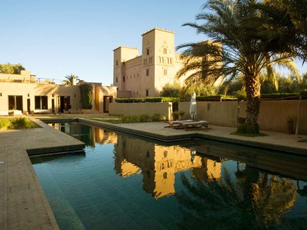 Dar Ahlam Kasbah a Relais and Chateaux Hotel, Souss-Massa-Draa, Morocco by Panoramic Images art print