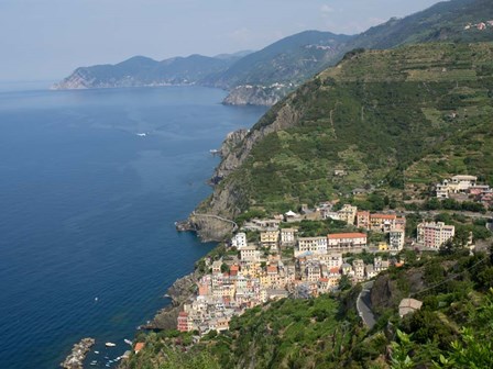 Riomaggiore, La Spezia, Liguria, Italy by Panoramic Images art print