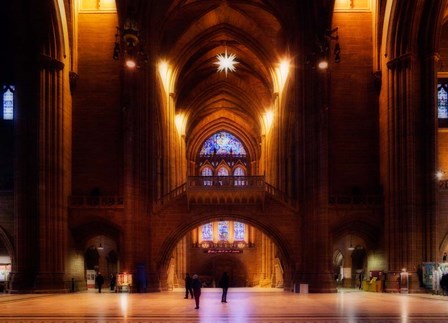 Liverpool Cathedral, Church of England, Merseyside, England by Panoramic Images art print