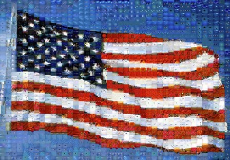 American Flag by Panoramic Images art print