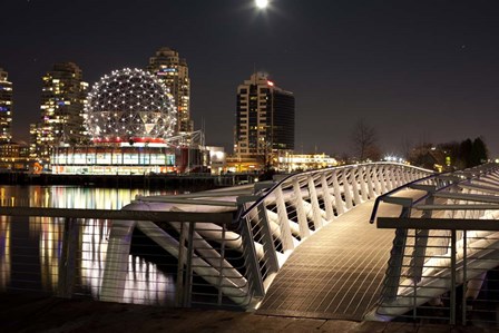 Telus World of Science, False Creek, Vancouver, British Columbia, Canada by Panoramic Images art print