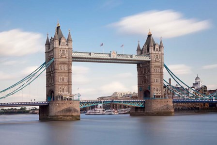 Tower Bridge, Thames River, London, England by Panoramic Images art print