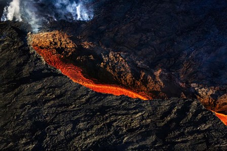 Volcano Eruption, Bardarbunga Volcano, Iceland by Panoramic Images art print
