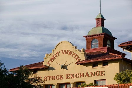 Fort Worth Livestock Exchange, Fort Worth, Texas by Panoramic Images art print