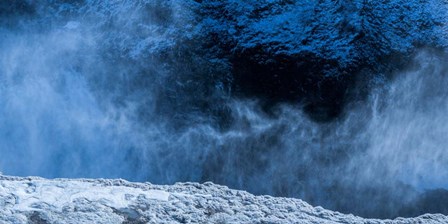 Wintertime by Gullfoss Waterfalls, Iceland by Panoramic Images art print