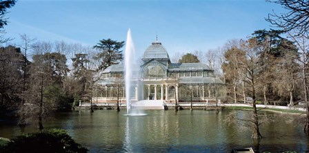 Palacio De Cristal, Madrid, Spain by Panoramic Images art print