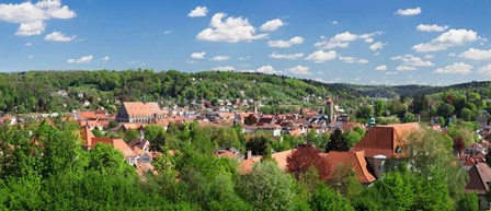 Schwabisch Gmund, Baden-Wurttemberg, Germany by Panoramic Images art print