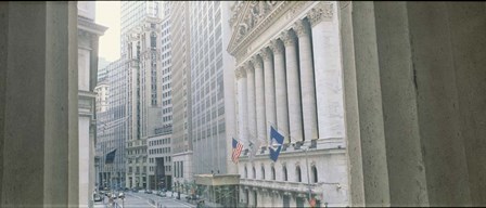 New York Stock Exchange Wall, New York, NY by Panoramic Images art print