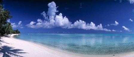 Matira Beach, Bora Bora Polynesia by Panoramic Images art print