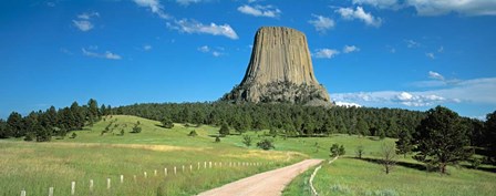 Wyoming, Devils Tower National Monument by Panoramic Images art print