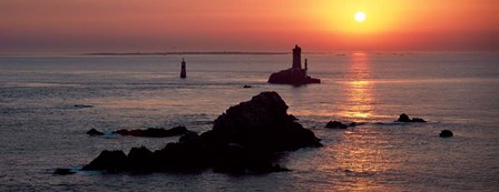 La Vieille Lighthouse, Finistere, Brittany, France by Panoramic Images art print