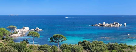 Palombaggia Beach, Corse-Du-Sud, Corsica, France by Panoramic Images art print