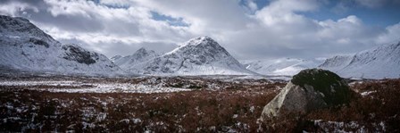 Clouds over Mountains, Glencoe, Scotland by Panoramic Images art print