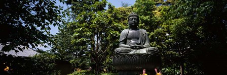 Buddha in Asakusa Kannon Temple, Tokyo Prefecture, Japan by Panoramic Images art print