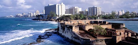 San Jeronimo Fort, San Juan, Puerto Rico by Panoramic Images art print