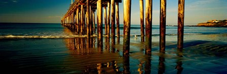 Cayucos Pier, Cayucos, California by Panoramic Images art print
