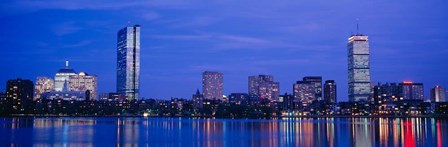 Skyline, Boston, Massachusetts by Panoramic Images art print