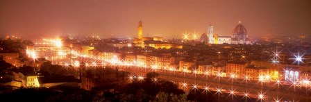 Arno River, Florence, Italy by Panoramic Images art print