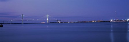 Arthur Ravenel Jr. Bridge, Cooper River, Charleston, South Carolina by Panoramic Images art print