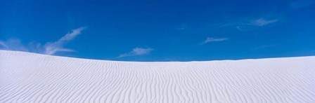 Blue SKy over White Sands National Monument, New Mexico by Panoramic Images art print
