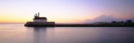 Lighthouse At The Waterfront, Duluth, Minnesota by Panoramic Images art print