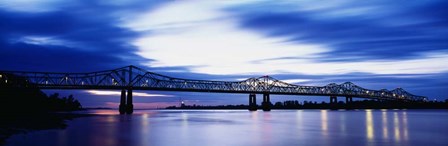 Mississippi River, Natchez by Panoramic Images art print