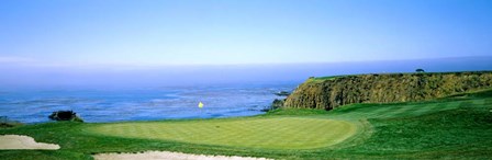 Pebble Beach Golf Course, Monterey County, California by Panoramic Images art print