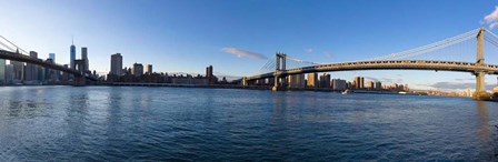 New York Skyline from Brooklyn by Panoramic Images art print
