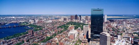 Boston Buildings by Panoramic Images art print