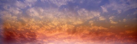 Rainbow clouds by Panoramic Images art print