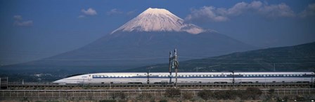 Bullet Train, Japan by Panoramic Images art print
