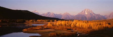 Oxbow Bend Grand Teton National Park, WY by Panoramic Images art print