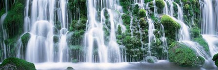 Waterfall, Akita, Japan by Panoramic Images art print