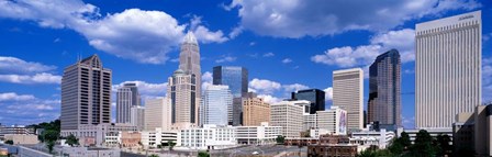 Charlotte, North Carolina by Panoramic Images art print