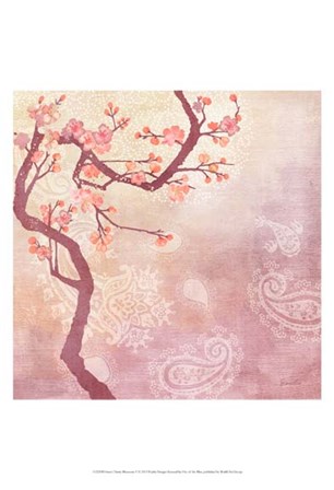 Sweet Cherry Blossoms V by Evelia Designs art print
