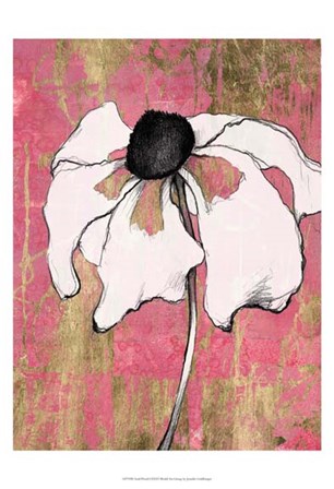 Acid Floral I by Jennifer Goldberger art print