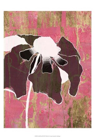 Acid Floral II by Jennifer Goldberger art print