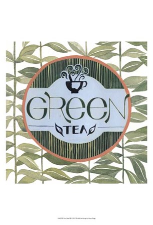 Tea Label III by Grace Popp art print
