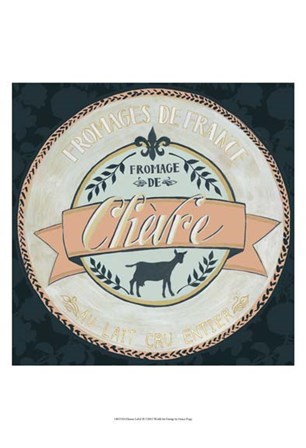 Cheese Label II by Grace Popp art print