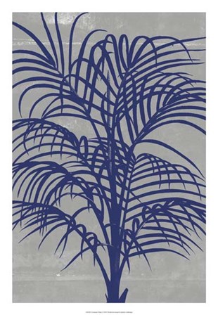 Chromatic Palms I by Jennifer Goldberger art print