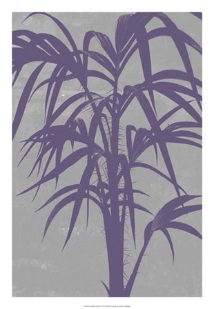 Chromatic Palms V by Jennifer Goldberger art print