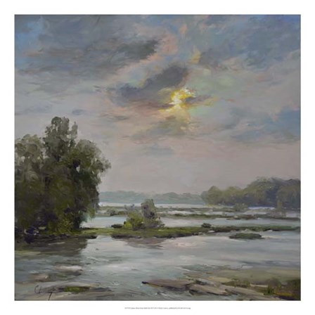 James River from Belle Isle II by Chuck Larivey art print