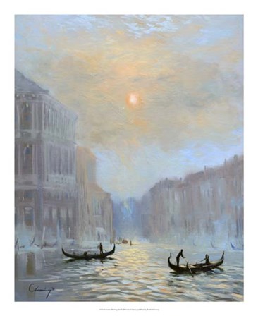 Venice Morning Mist by Chuck Larivey art print