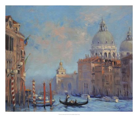 Venice Grand Canal by Chuck Larivey art print